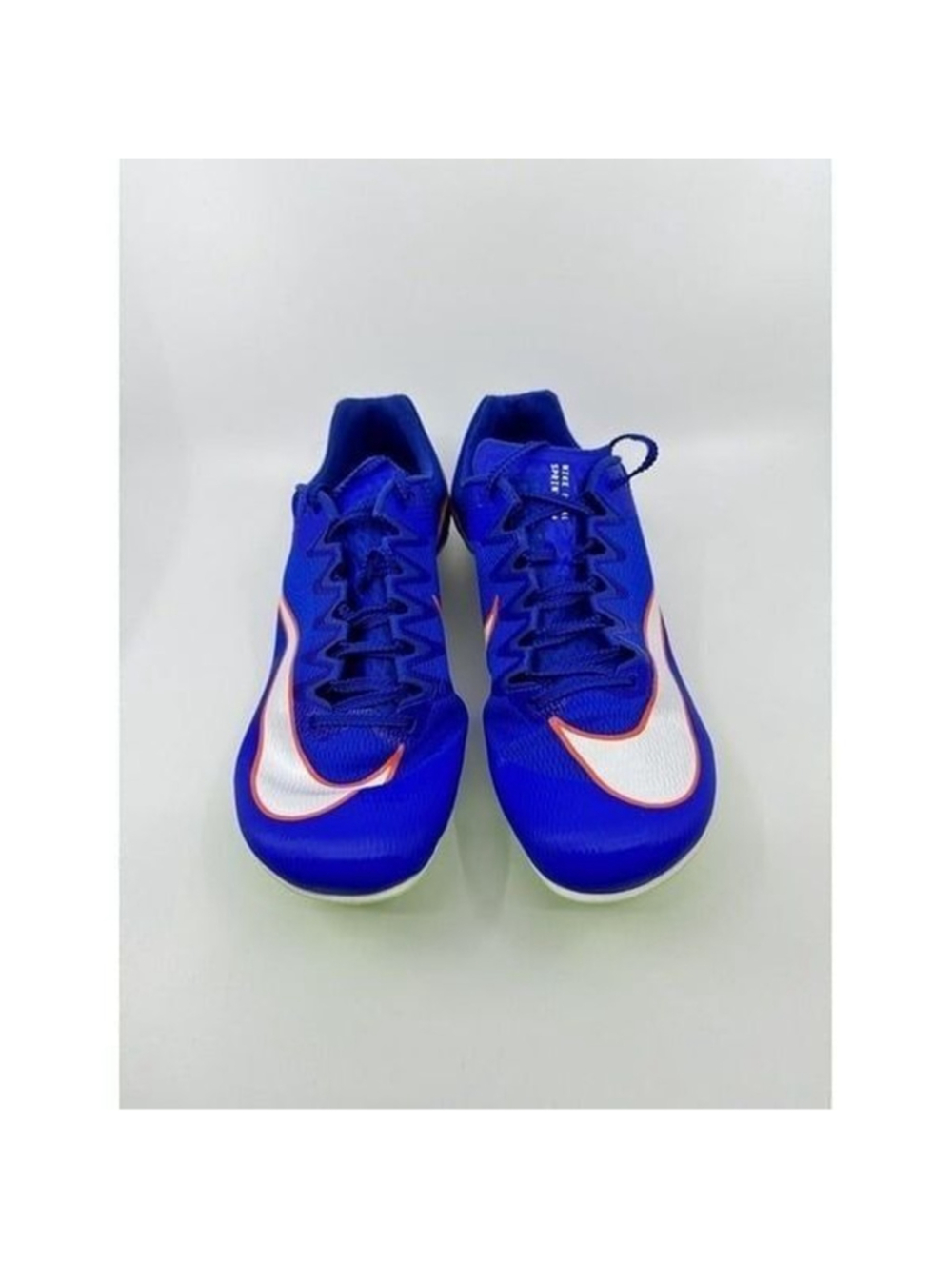 Nike Zoom Rival Sprinter Track Spikes Racer Blue Lime DC8753-401 Men's Size 9.5 - Picture 4 of 6